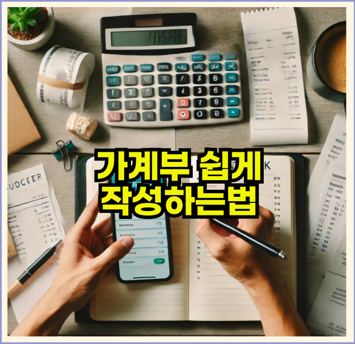 가계부쉽게 작성하는방법