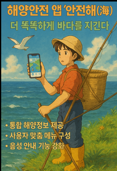 "안전해"앱 홍보 포스터