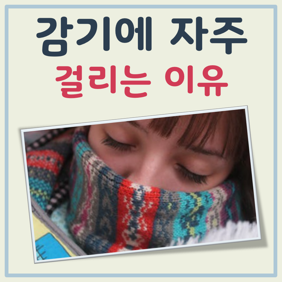 감기에 자주 걸리는 이유 대표 이미지