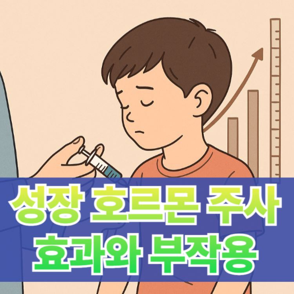 성장 호르몬 주사 효과와 부작용 썸네일 이미지