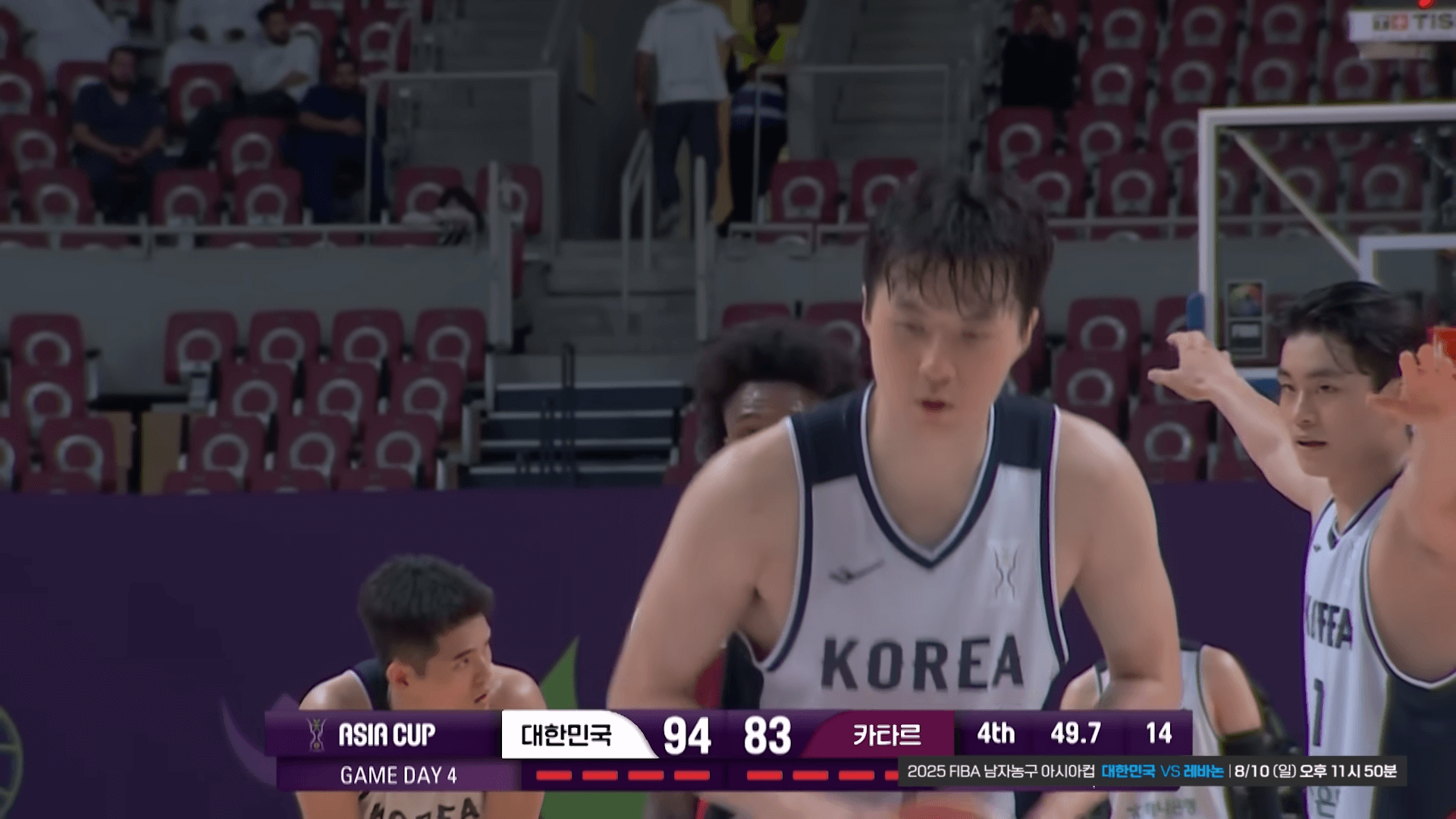 한국 FIBA 남자농구 아시안컵