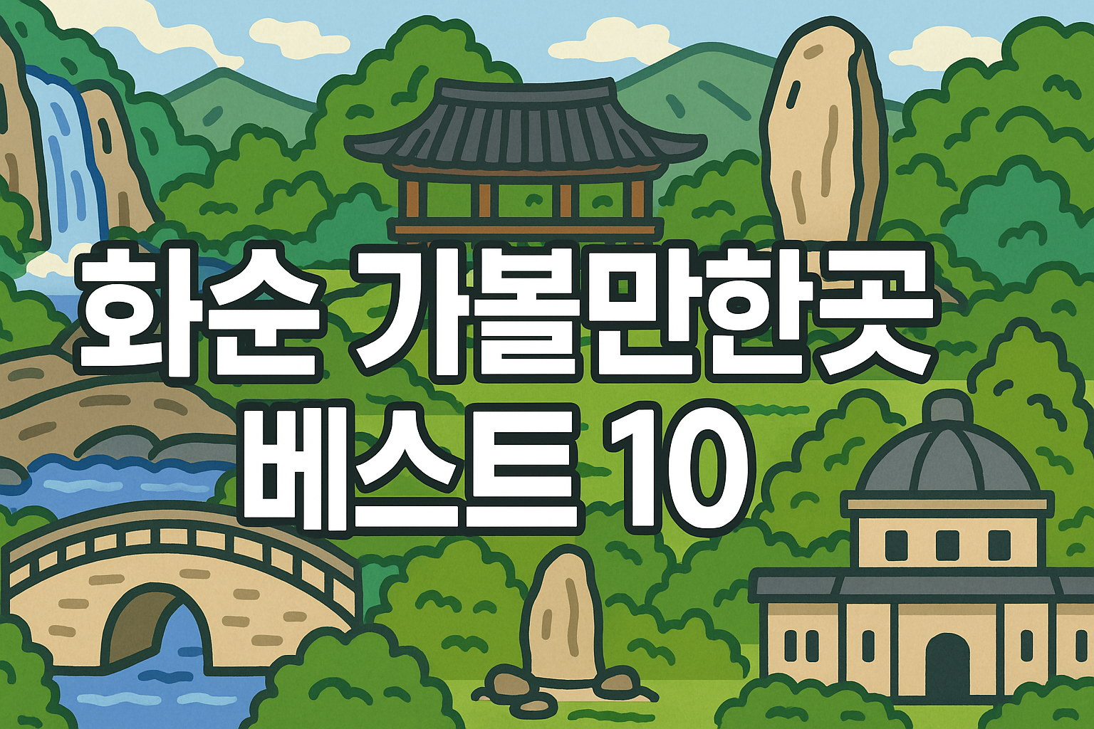 화순 가볼만한곳 베스트10