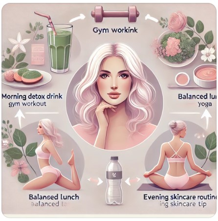 연예인 다이어트 루틴 이미지