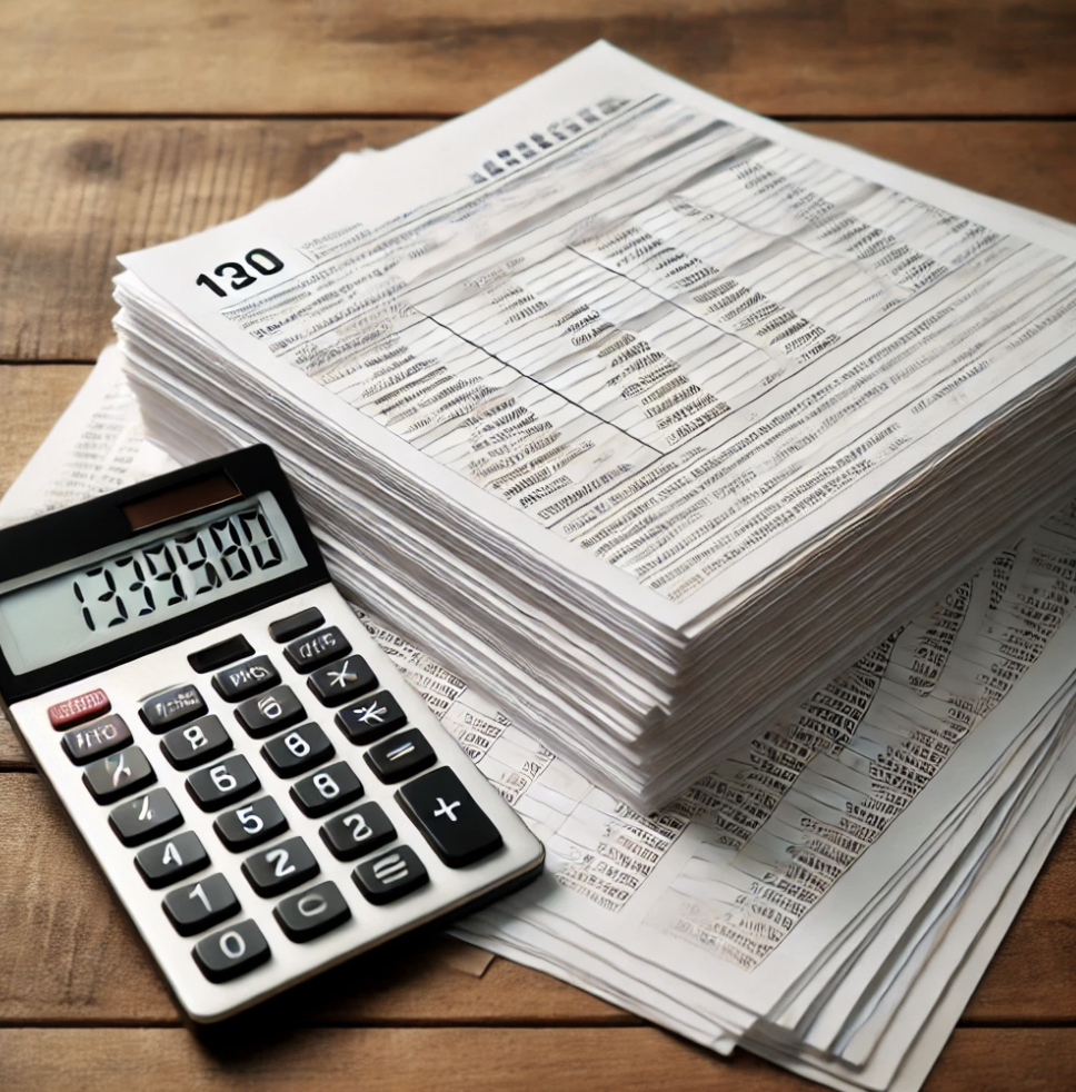 세무전문가의 서류 검토