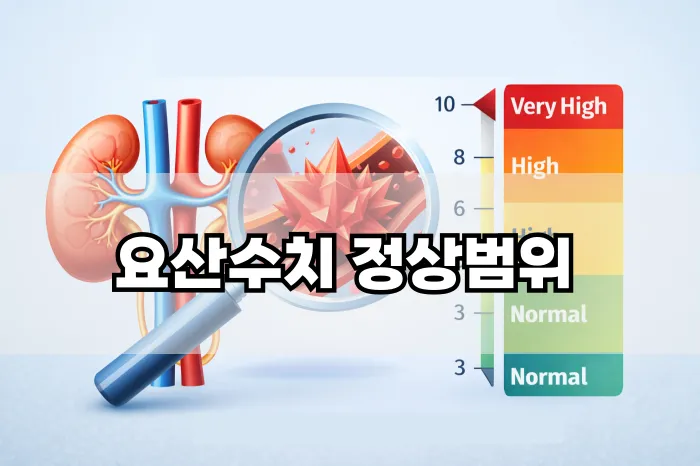요산 수치 정상범위
