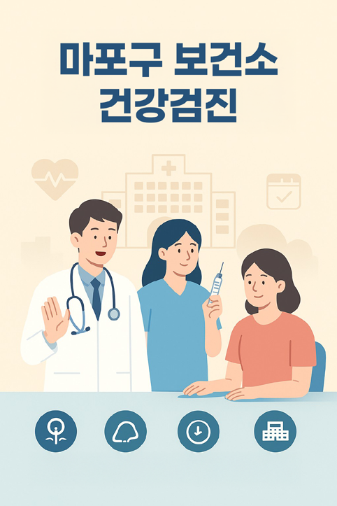 마포구 보건소 건강검진 이미지