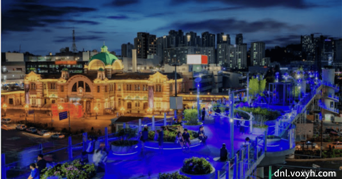 서울로 7017 야경