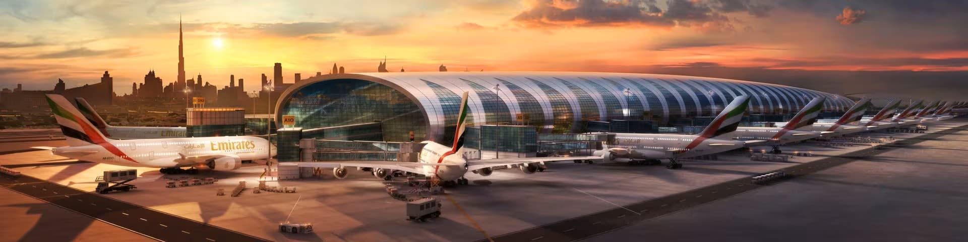 두바이 국제공항 전경