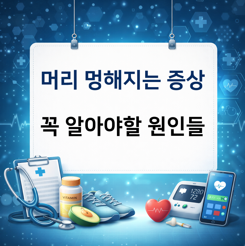 머리가 멍해지는 증상이 반복될 때, 꼭 알아야 할 원인들