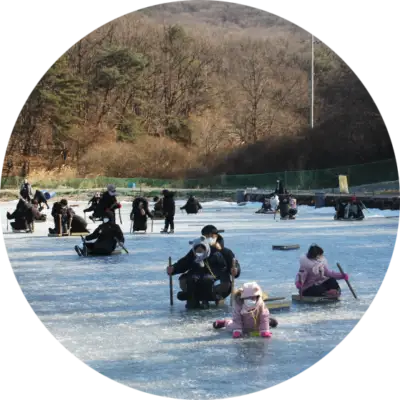 출처 : 강화 신선지 빙어 낚시 축제 