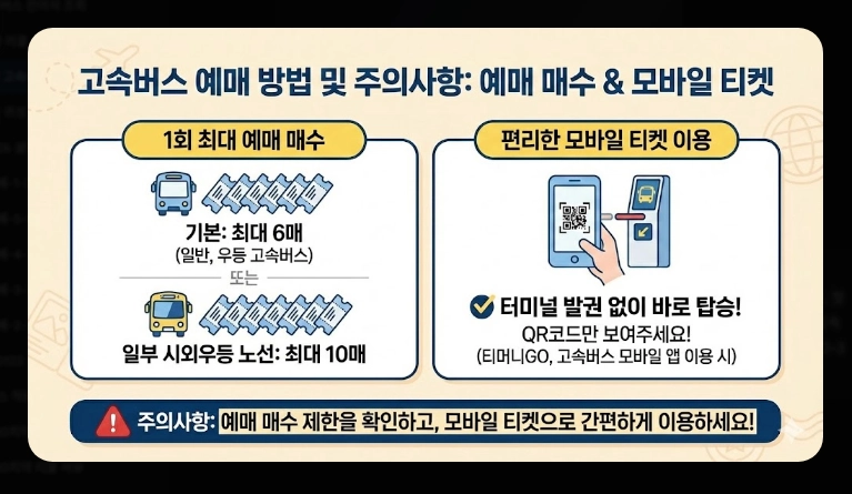 설날 고속버스 요금(일정,정책)(2026년+수수료)