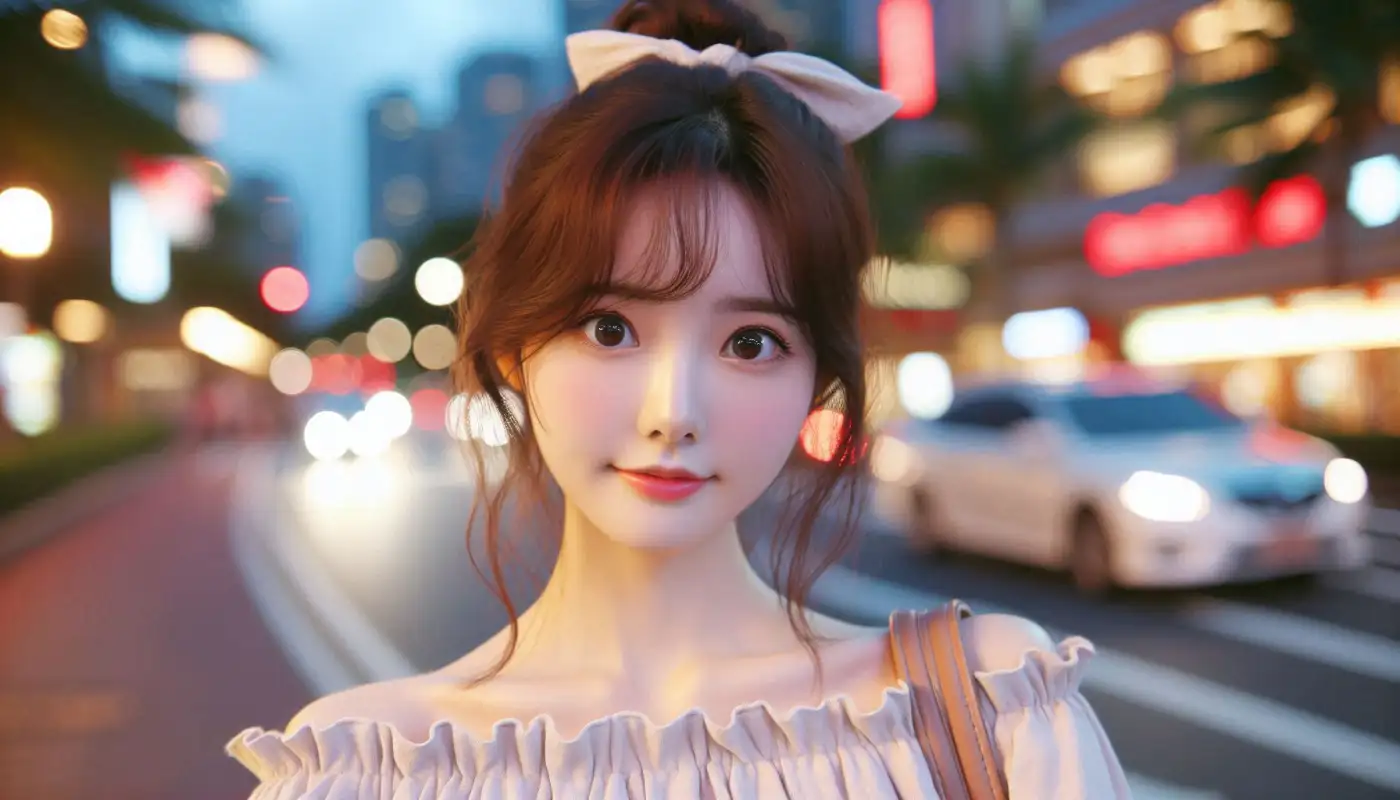 2박3일일본여행준비물을-알아보고-관광하는-여성의-모습