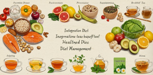 당뇨 식생활의 지혜(식단 관리, 생활 습관, 좋은 차 추천)