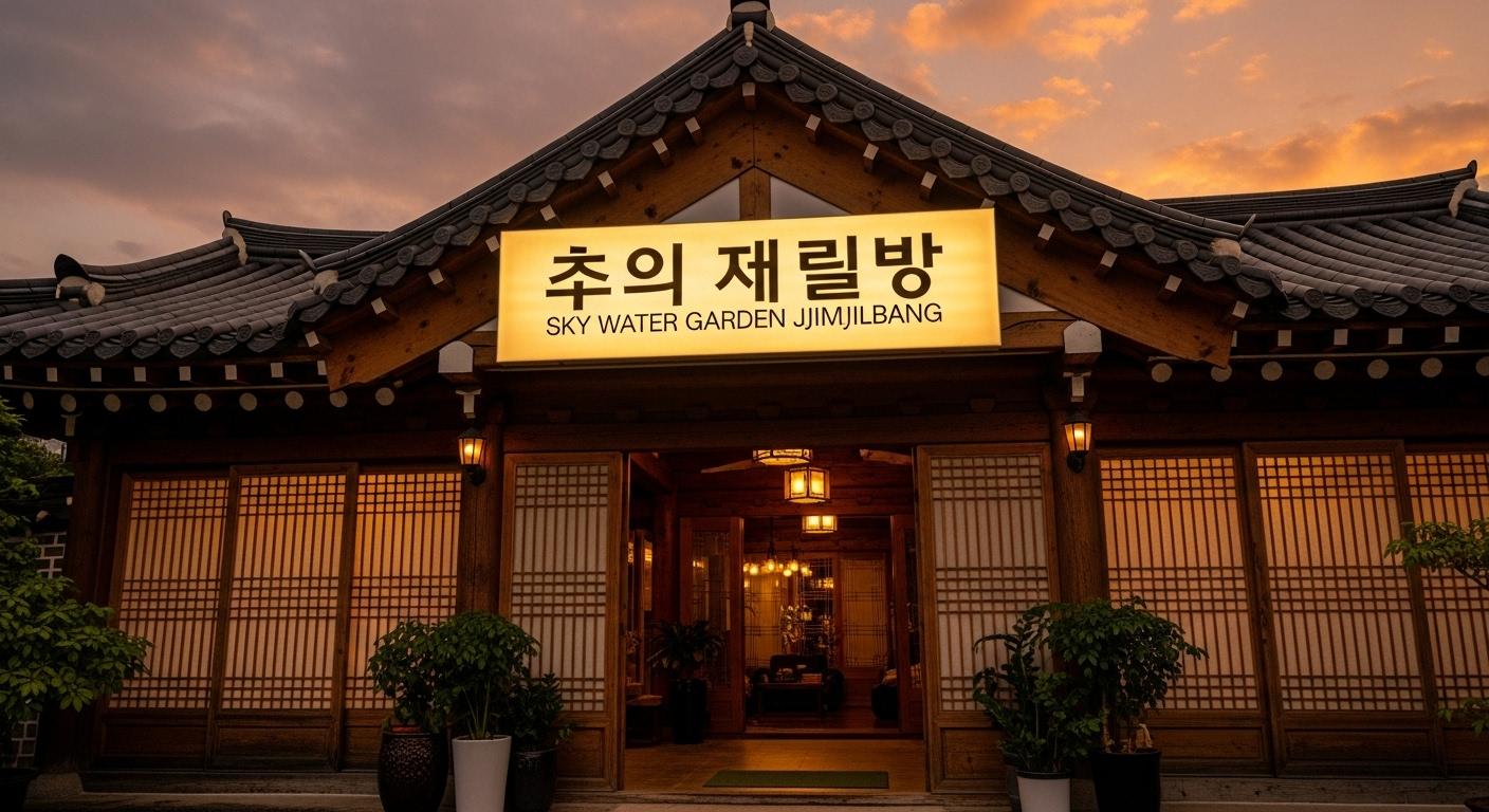 하늘물빛정원 찜질방