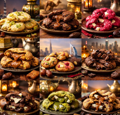 두바이쫀득쿠키 그림