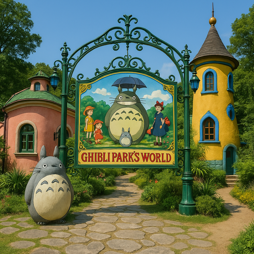 지브리파크 케릭터 이미지