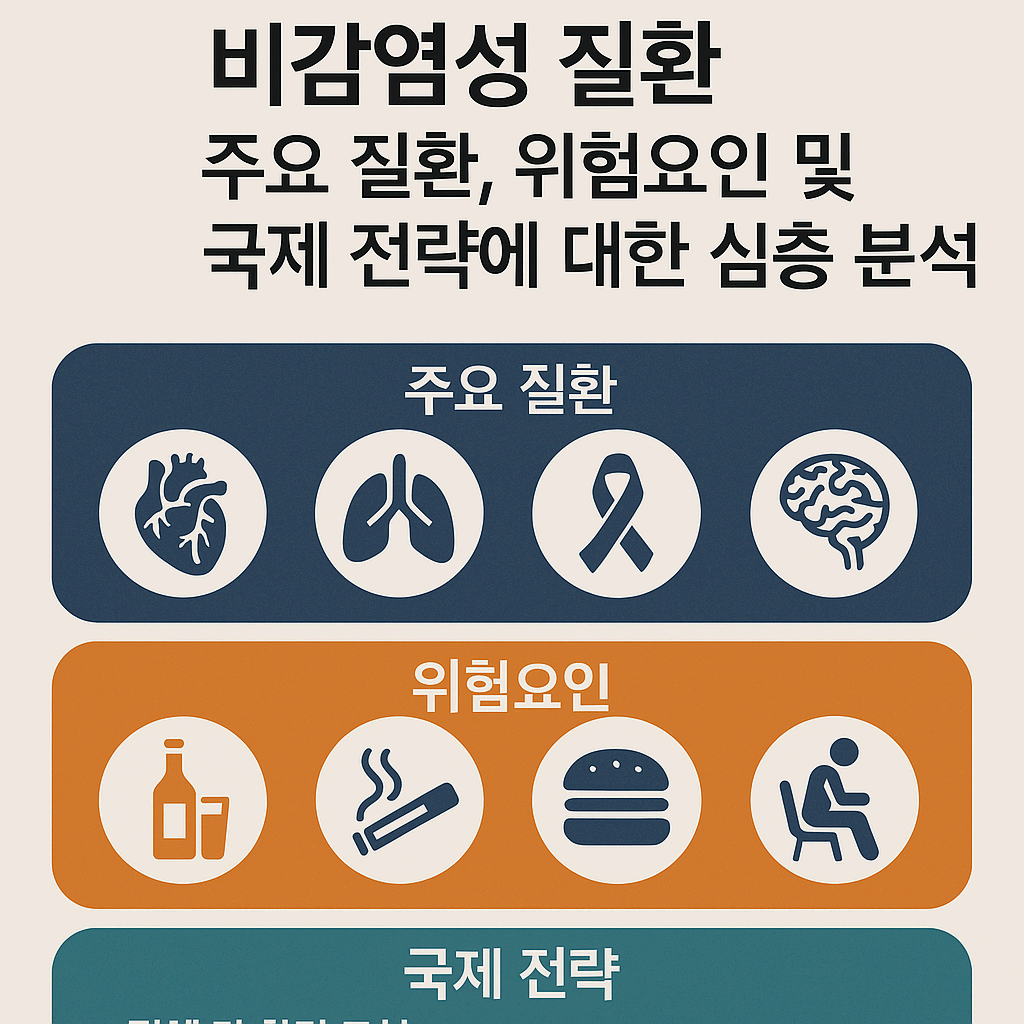 비감염성 질환: 주요 질환, 위험요인 및 국제 전략에 대한 심층 분석