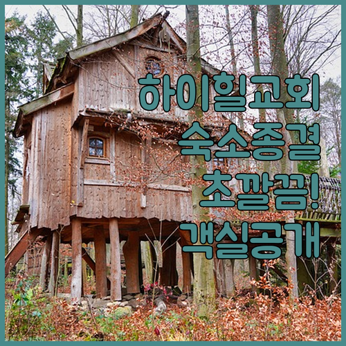 부다이항 하이힐 교회 근처 깨끗한 숙..