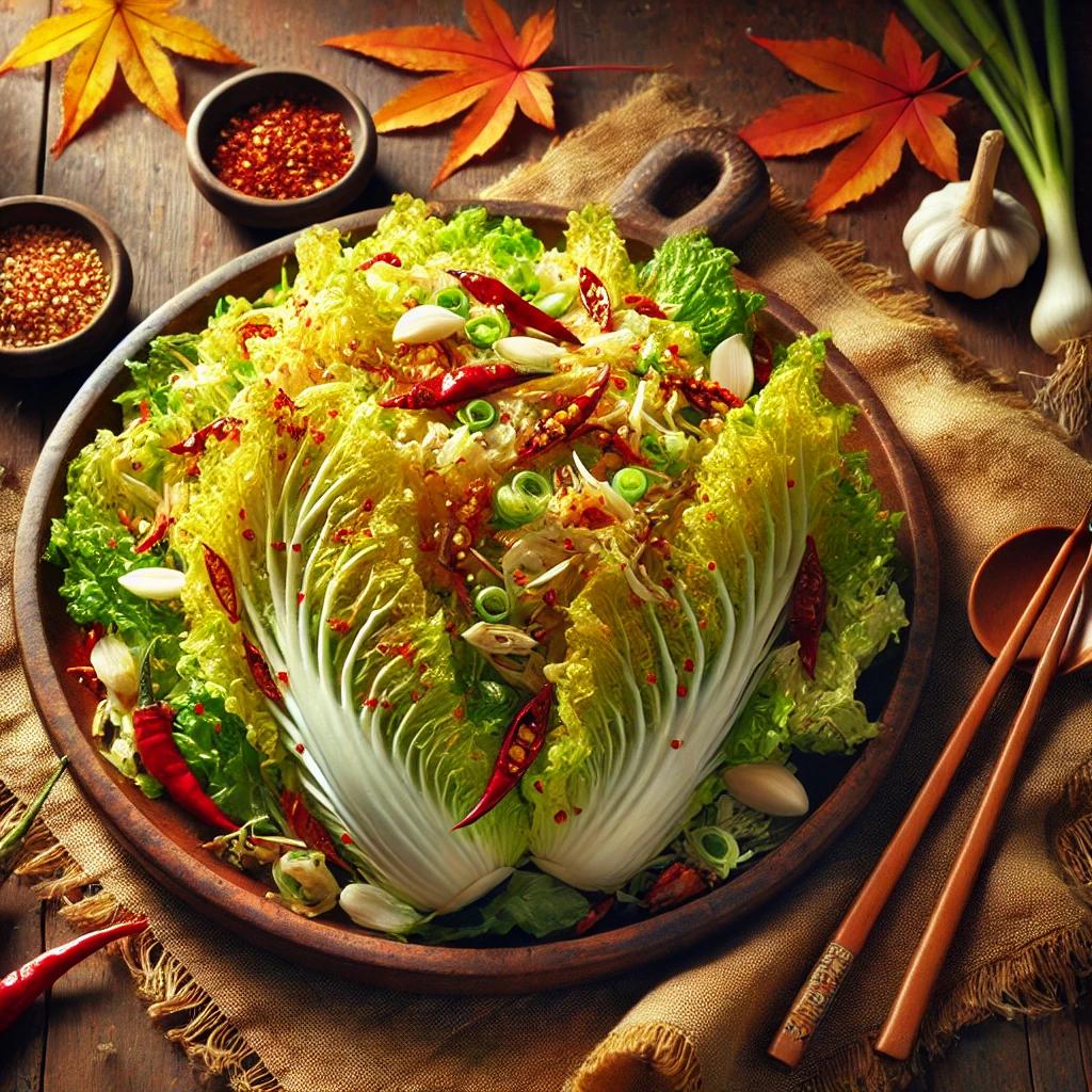 가을배추 겉절이 황금레시피