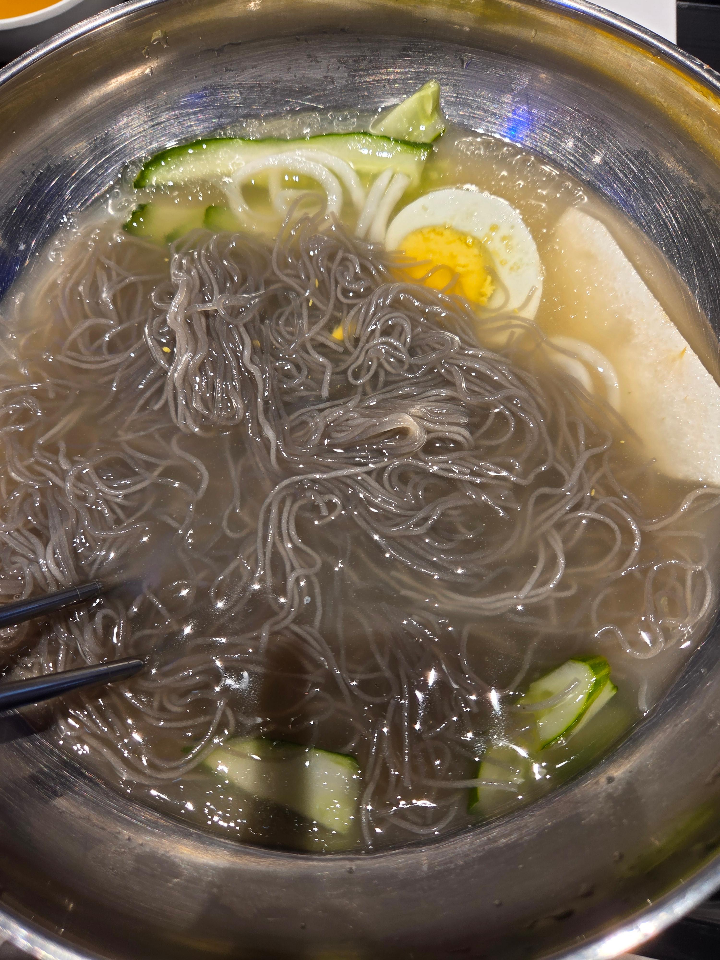 속초코다리냉면 물냉면 한 그릇