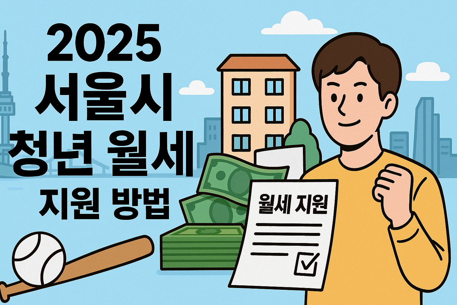 2025 서울시 청년 월세 지원 신청 방법, 대상, 지급일 완벽 가이드