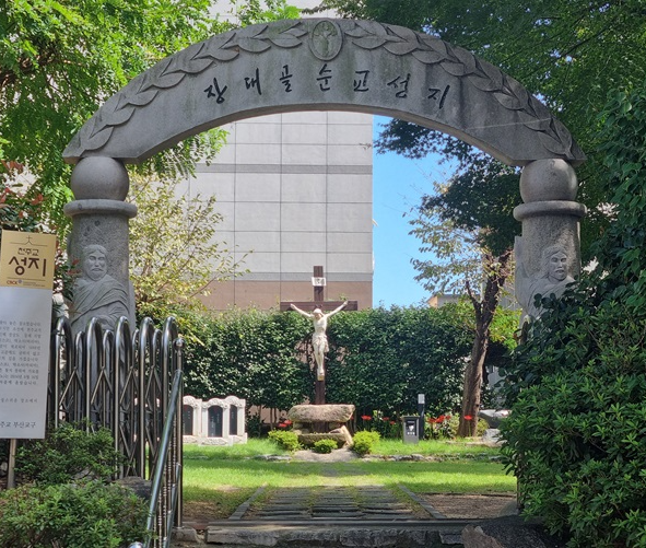 부산 수영장대 순교성지