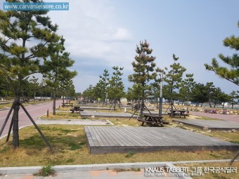 고성 봉수대 오토캠핑장