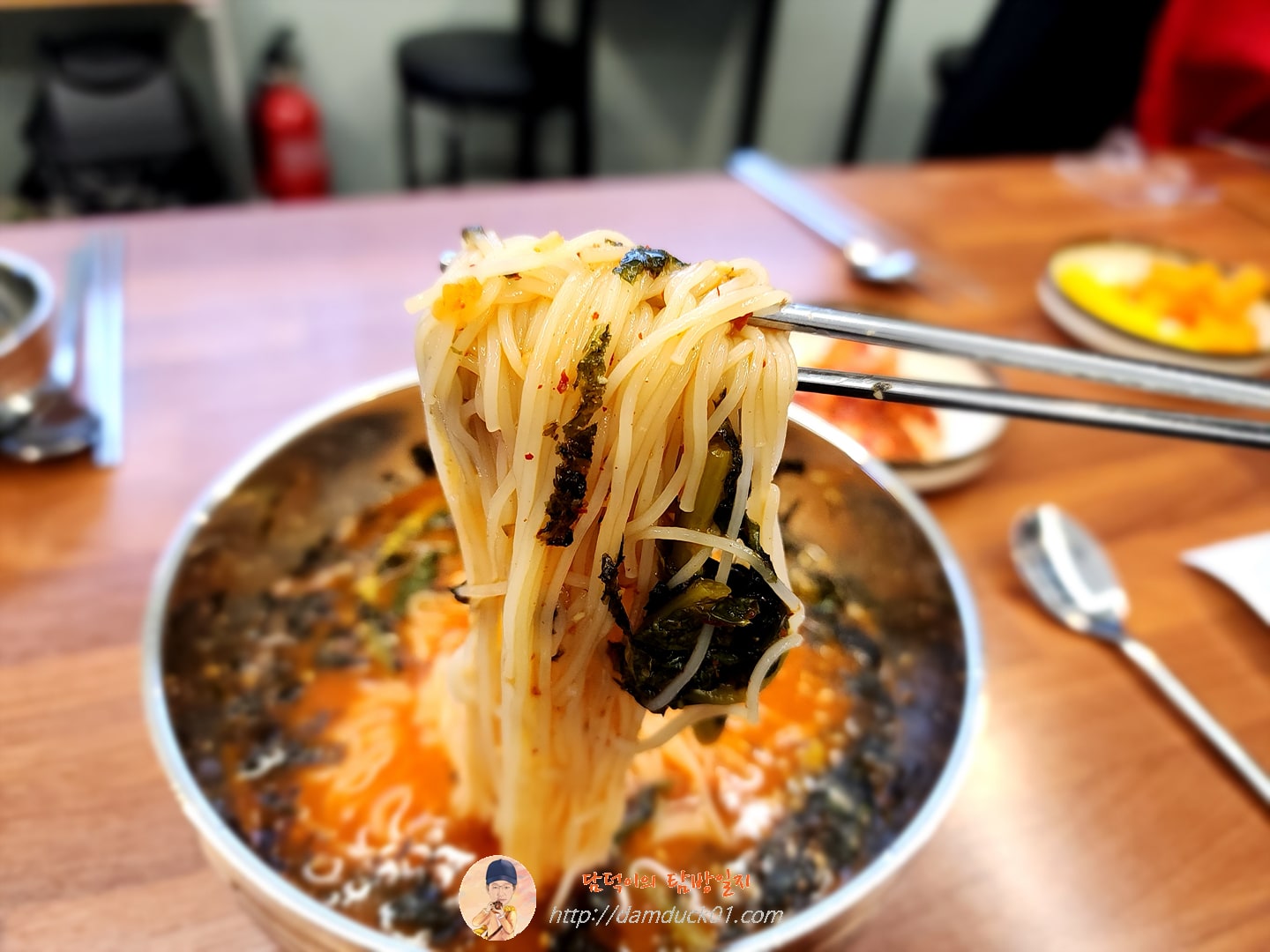 열무국수