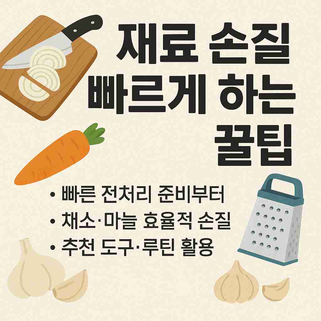 요리 시간을 반으로 줄이는 비법1