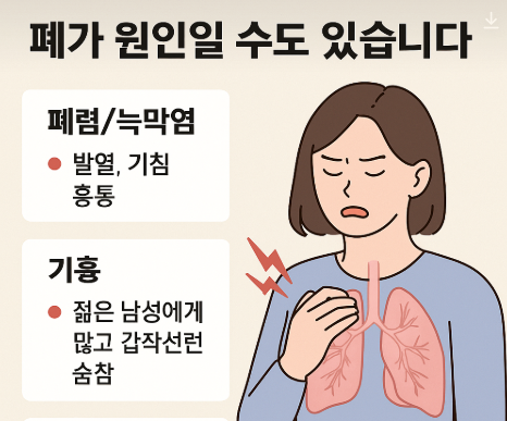 폐렴-늑막염-기흉