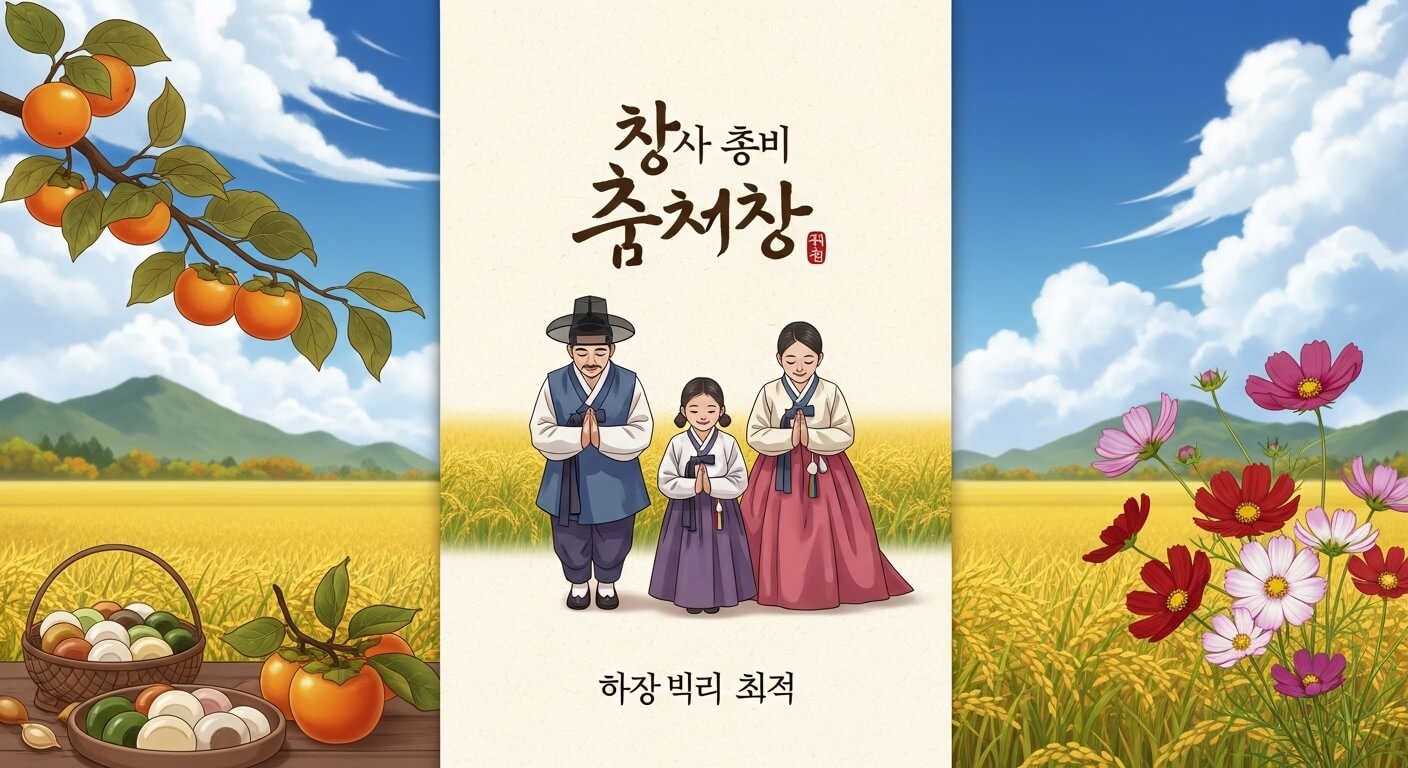 추석 인사말 모음 문구