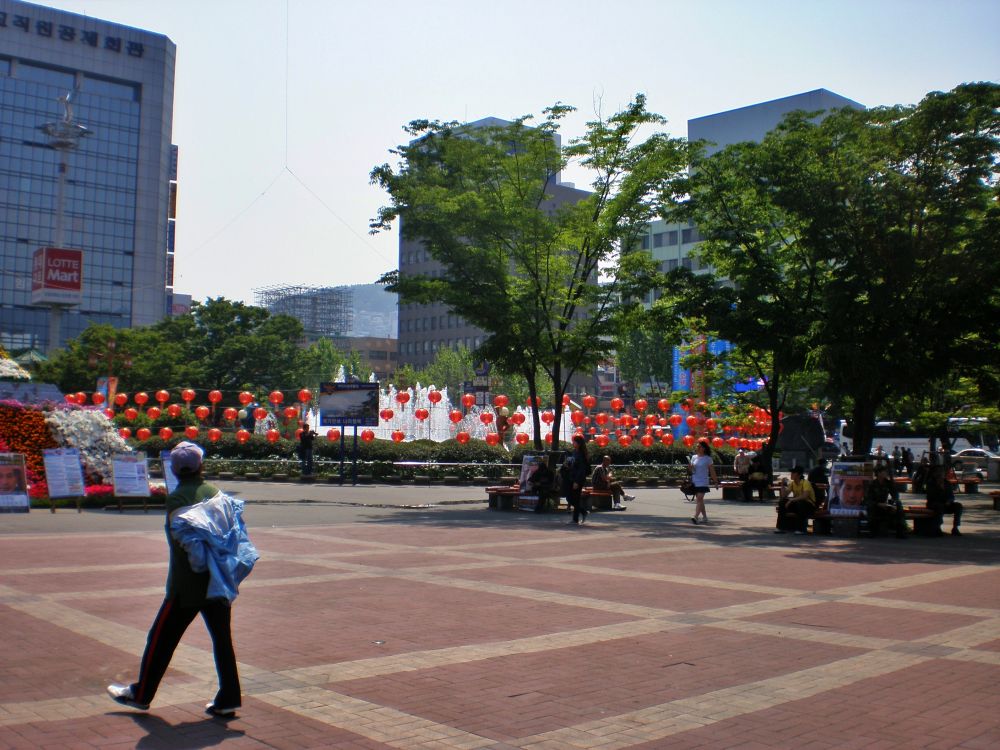 2008년 5월 15일 부산역 풍경