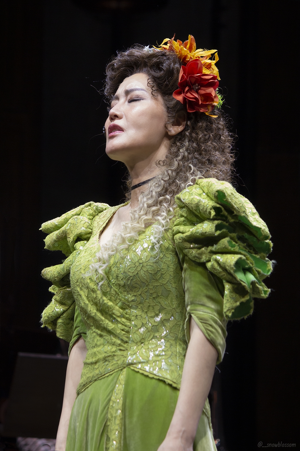 페르세포네 역의 김선영 배우