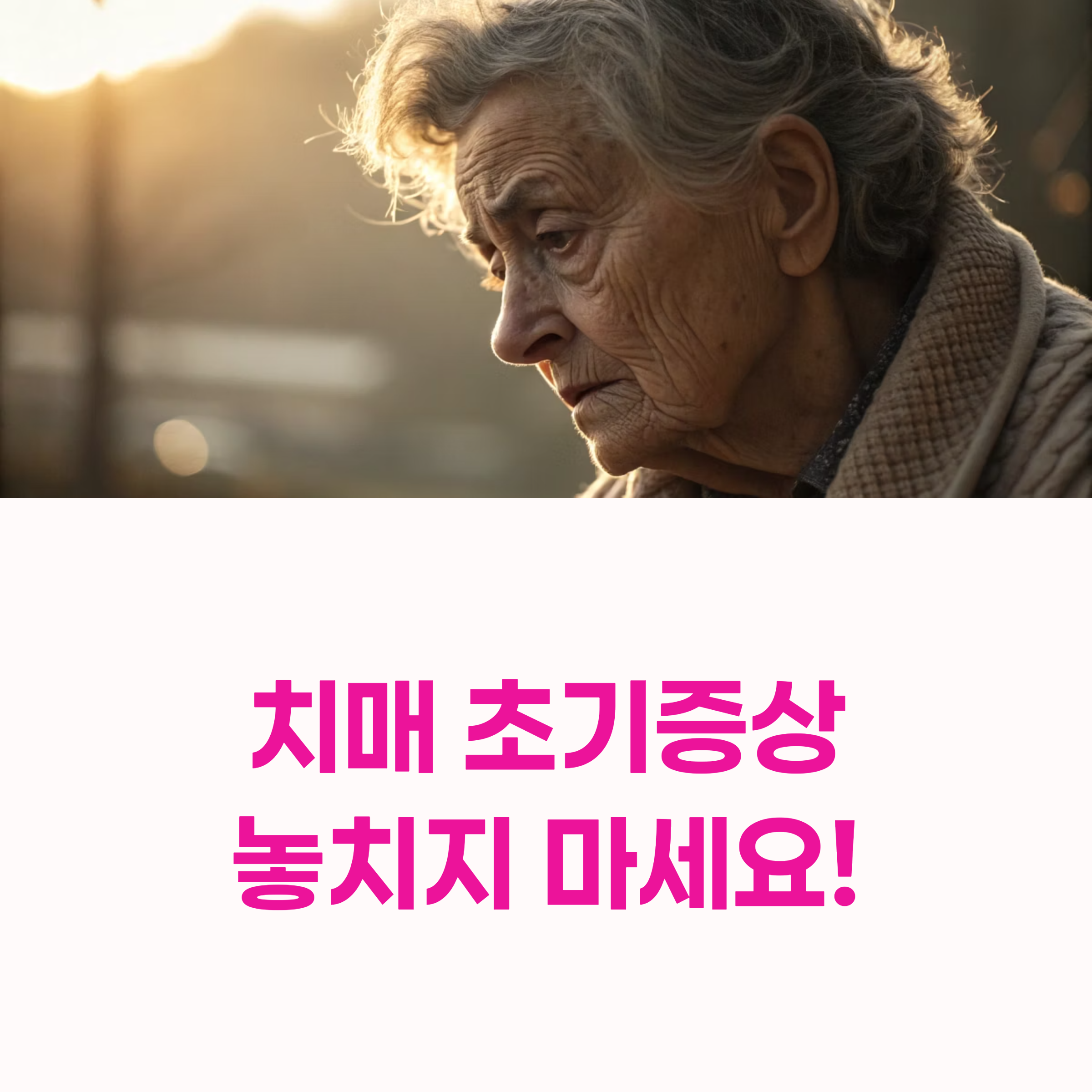 치매, 기억력 감퇴,