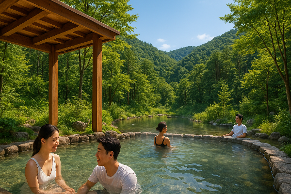 제천 리솜포레스트 야외스파