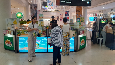 필리핀 망고 쥬스 판매점