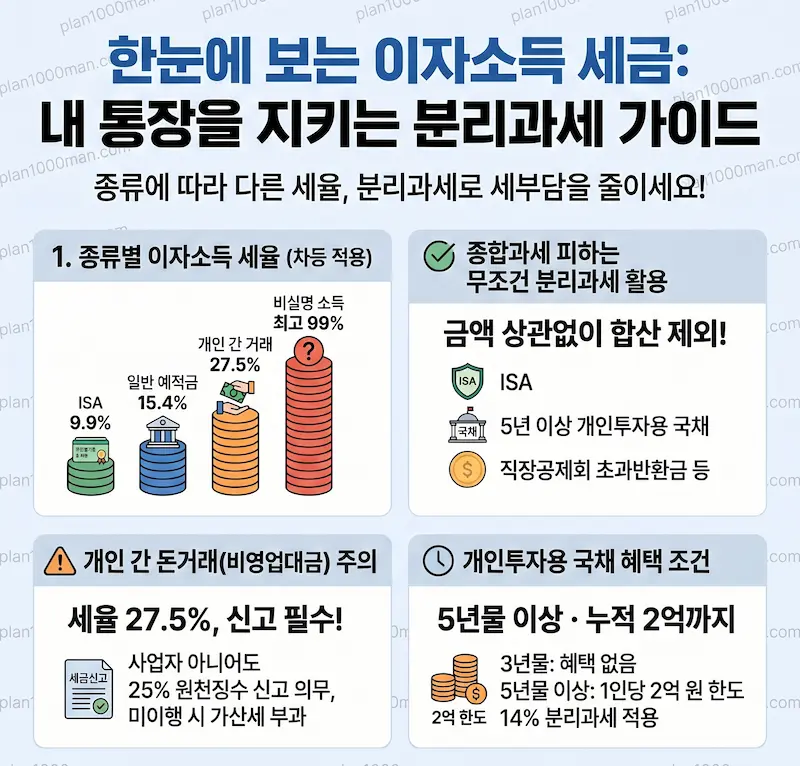 이자소득 이해와 절세