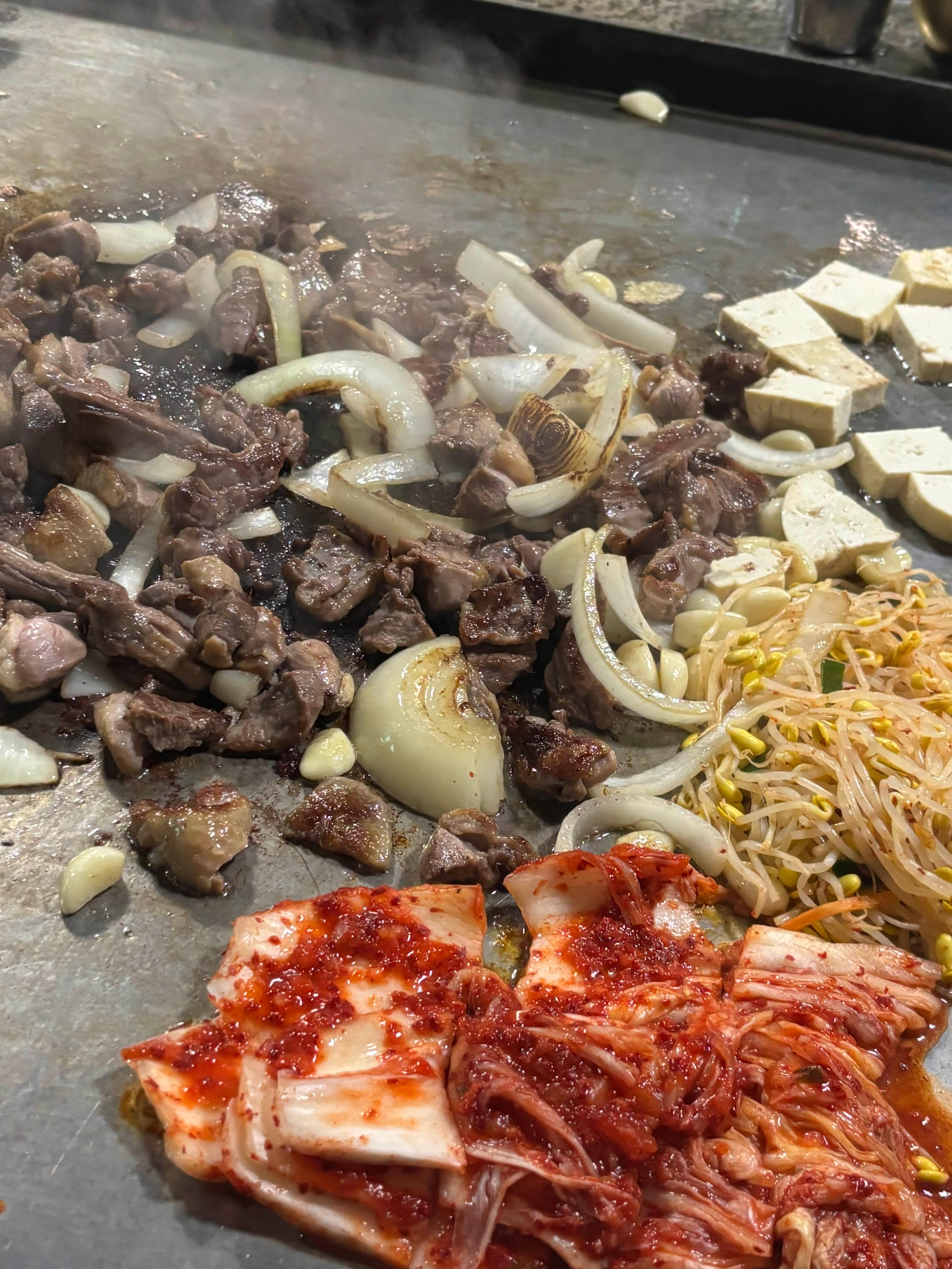 수락산 철판 오리고기_송산