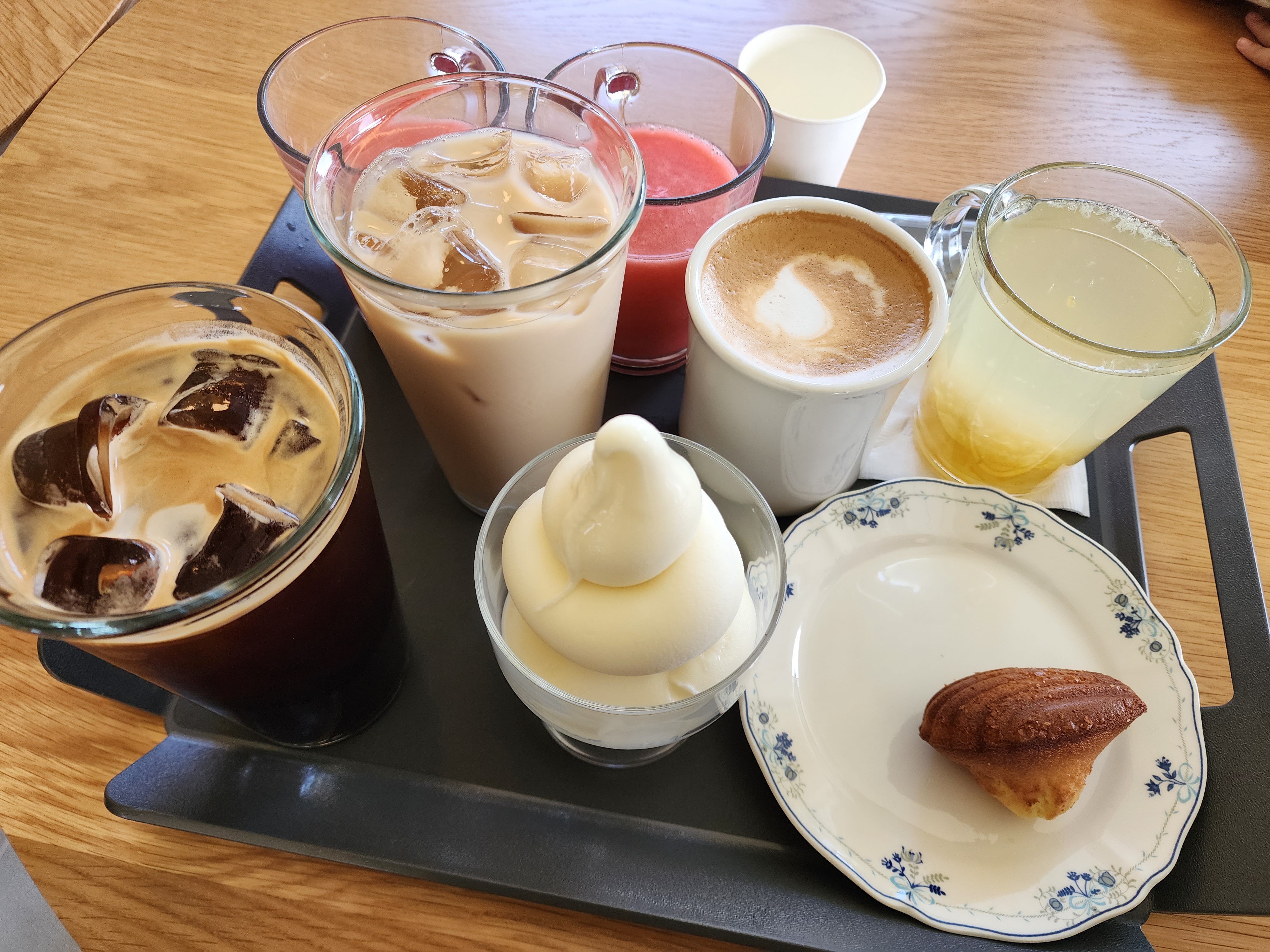 카페 노을 메뉴