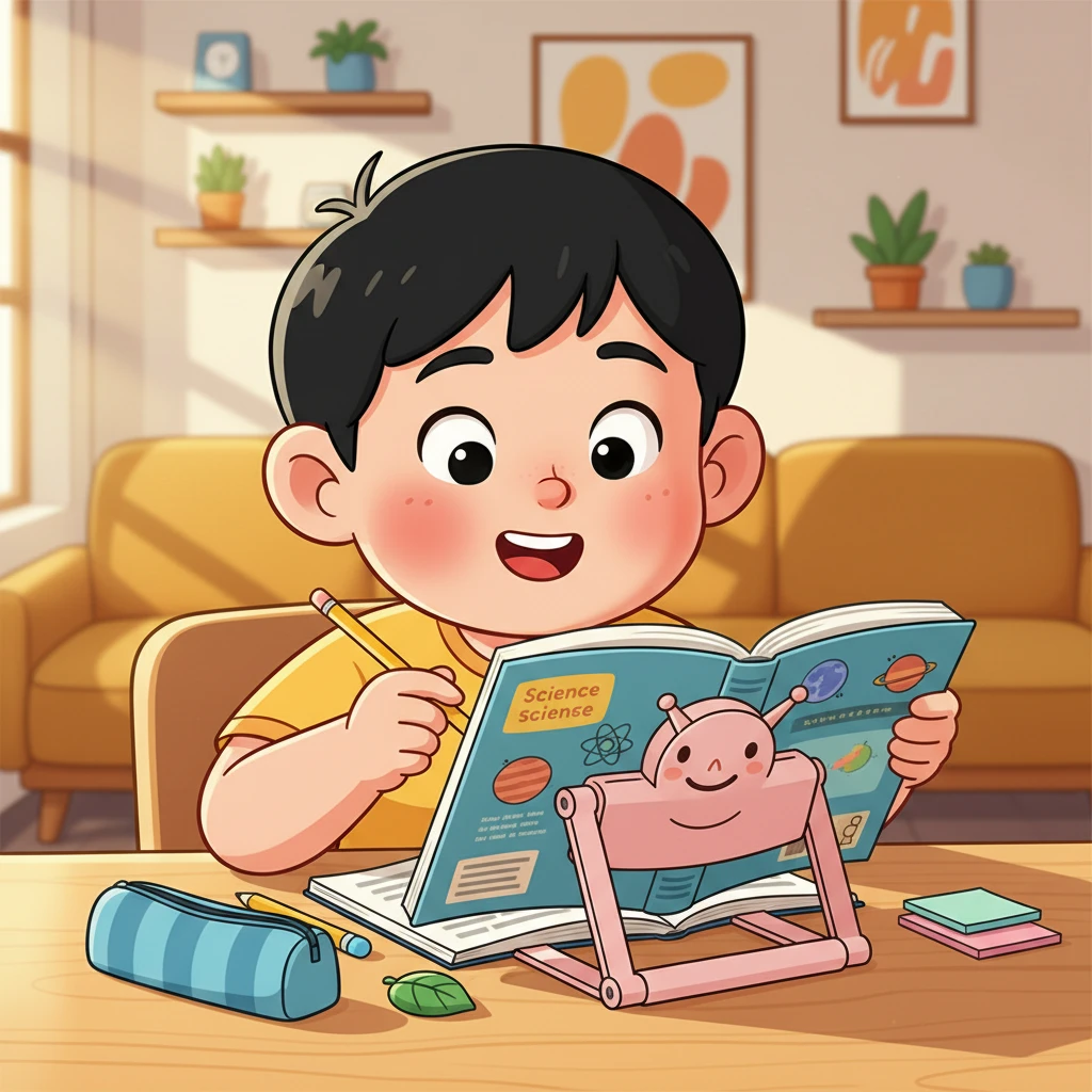 학습 기기별 최적화된 중학생 독서대 ..