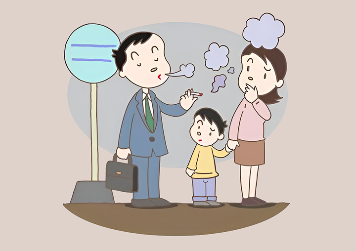흡연하는-남성