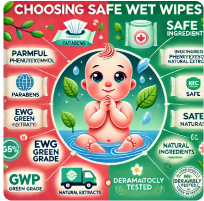 안전한 물티슈 선택 기준