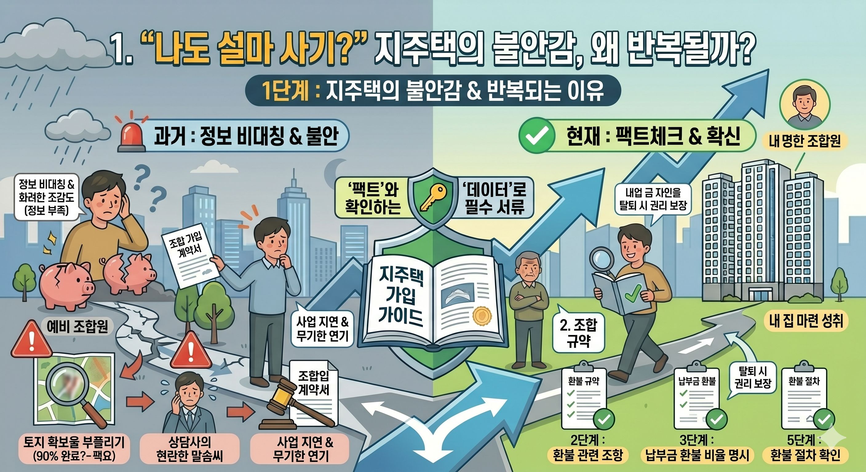 "나도 설마 사기?" 지주택의 불안감, 왜 반복될까?