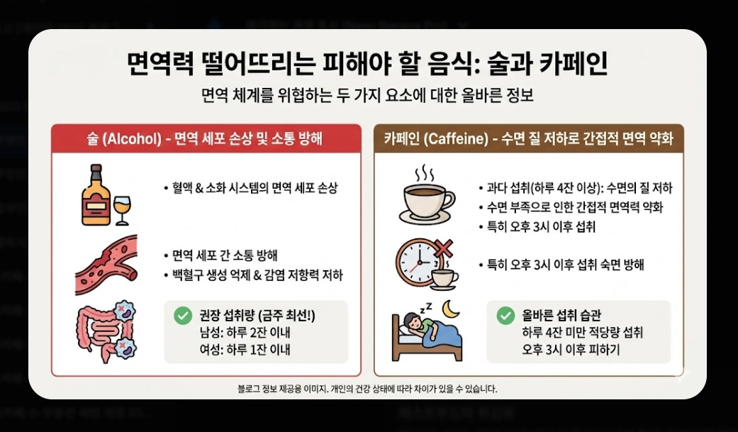 면역력 높이는 음식 베스트 10 [2026년판] 강화 식품 섭취법 및 생활 습관 총정리