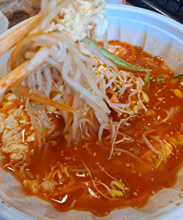 토이분식 쫄우동 맛을 보다