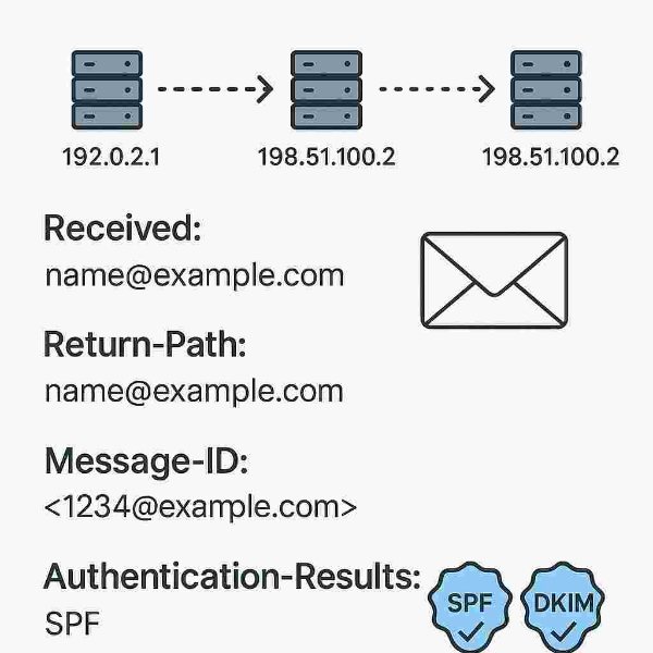 이메일 헤더 포렌식 – 발신자 위조와 경로 추적