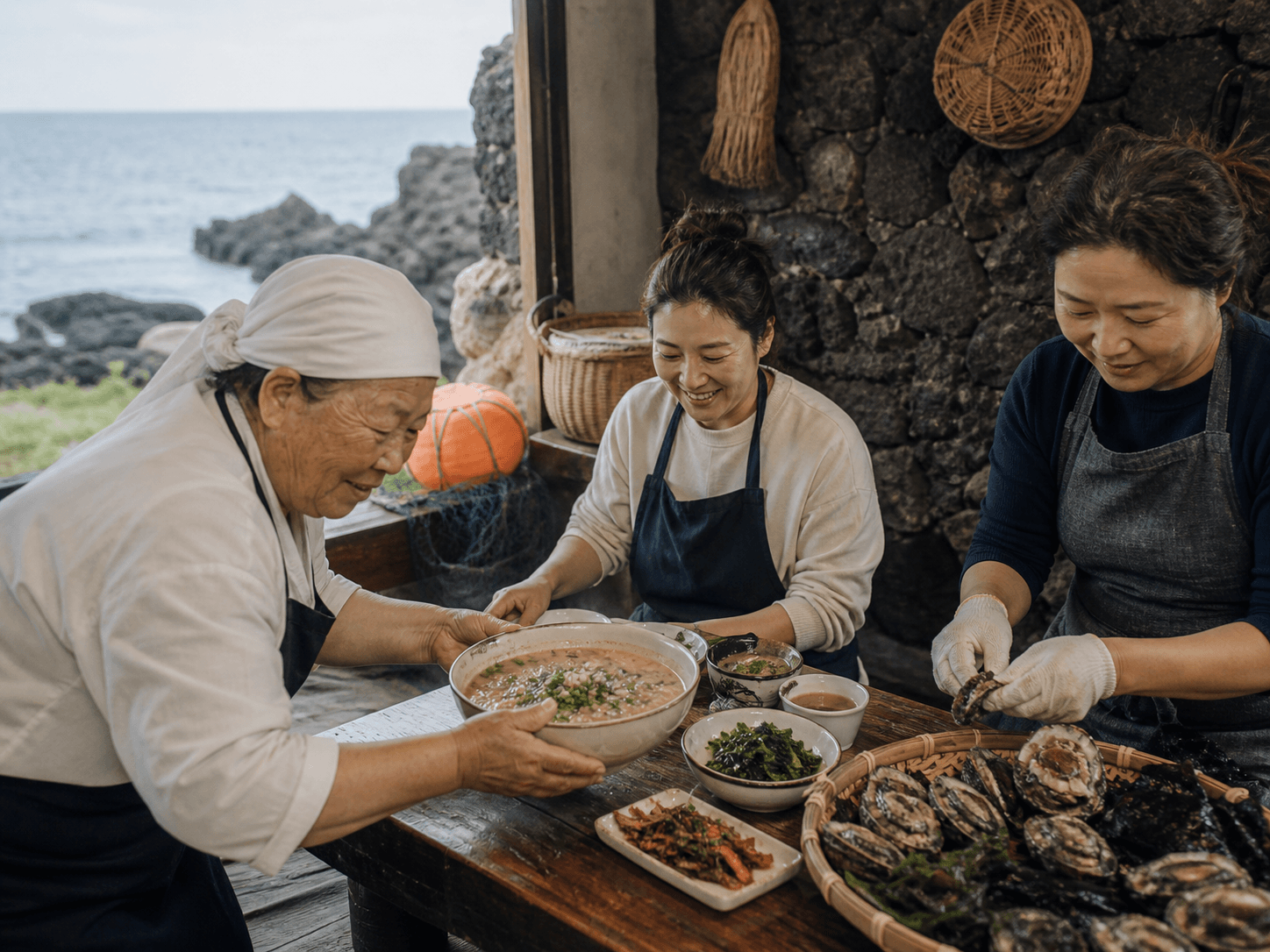 해녀의 집 전복죽은 왜 제주 바다 생활문화와 연결될까