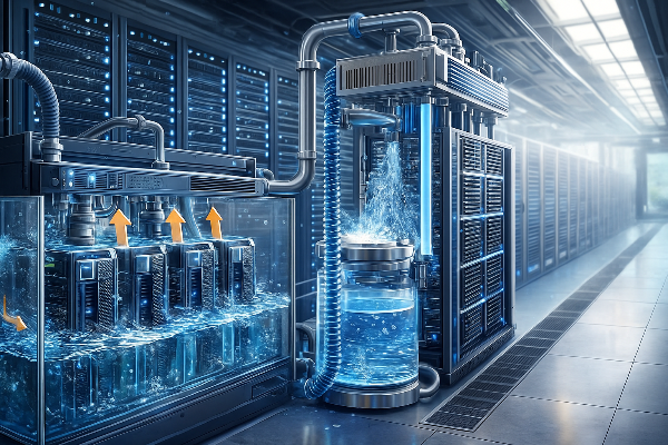 액침냉각 원리와 데이터 센터 냉각 기술의 변화