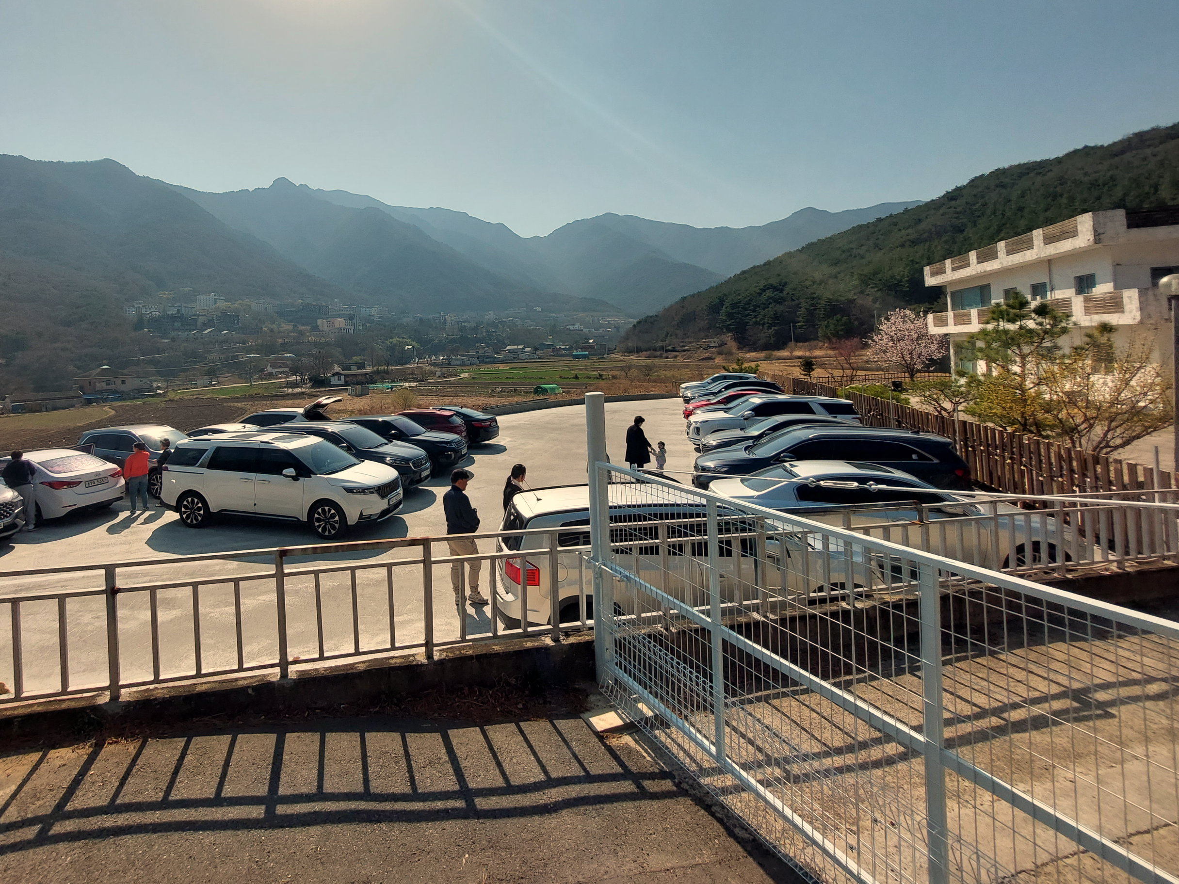 울산 맛집 농도 주차장