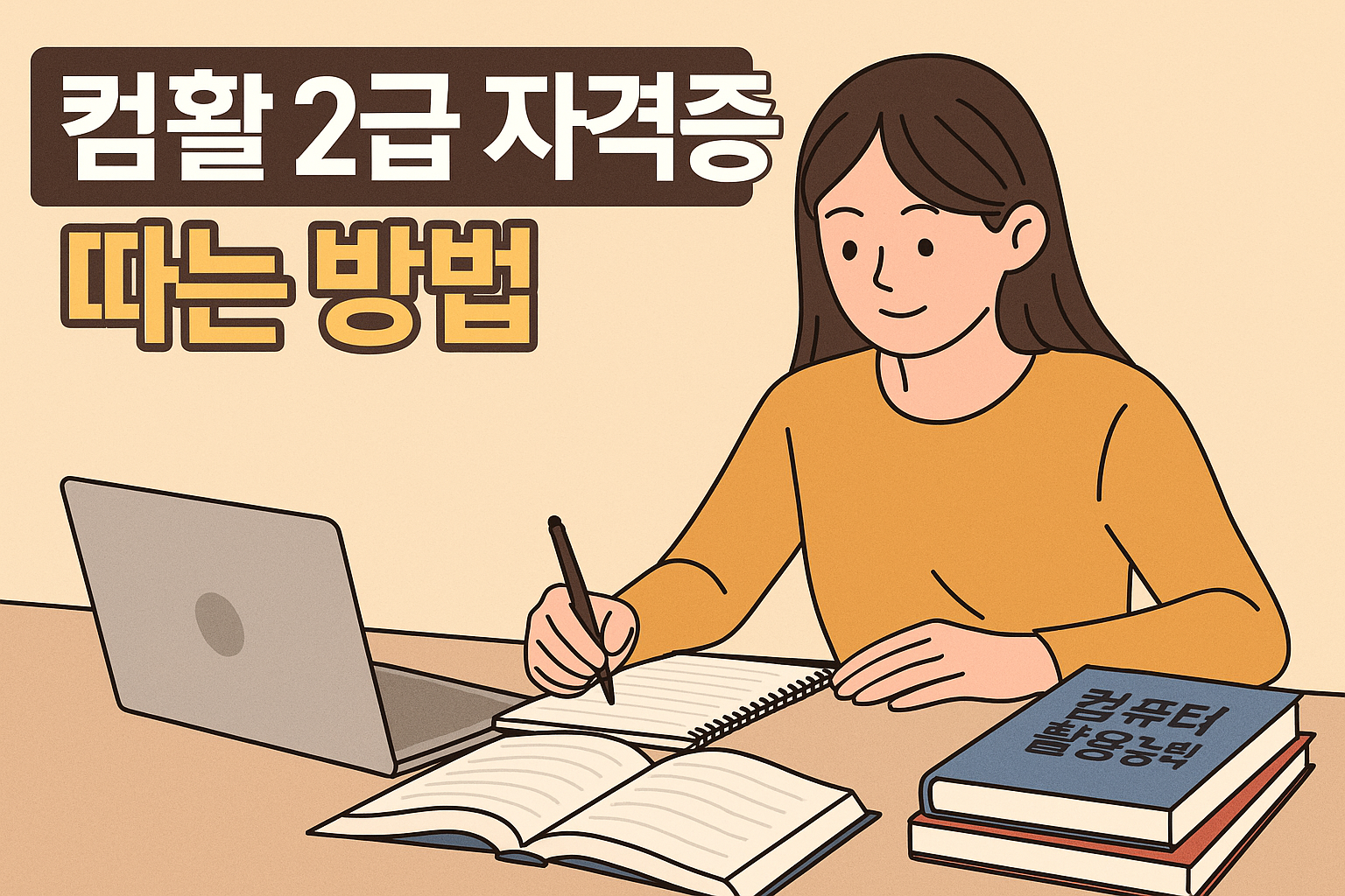 컴활2급 자격증 따는 방법